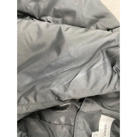 Hawke & Co. Women's Down Puffer Jacket M Black 80% Down 20% Feathers Lining - Picture 6 of 6